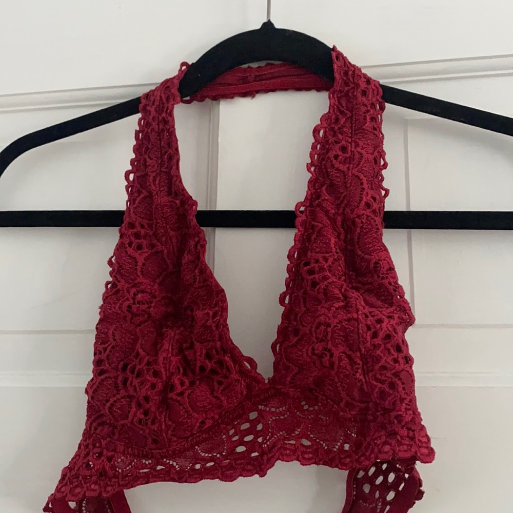 Red Medium Bralette